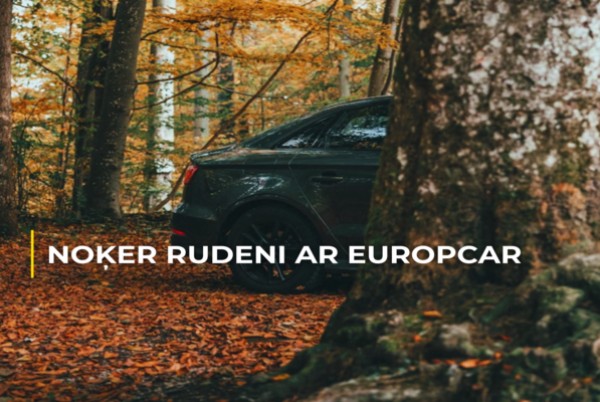 Noķet rudeni ar Europcar
